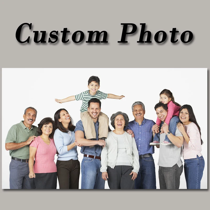 Custom Canvas Art Create Your Own Photo Wall Posters Personalized Photo Prints for Bedroom and Living Room Wall Decor Gifts