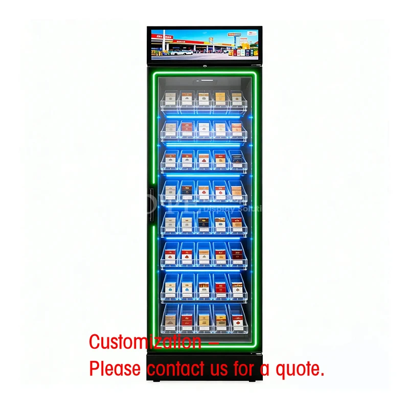 

custom.Display Stand Furniture Rack Floor Display Cabinet Showcase Smoke Shop Convenience