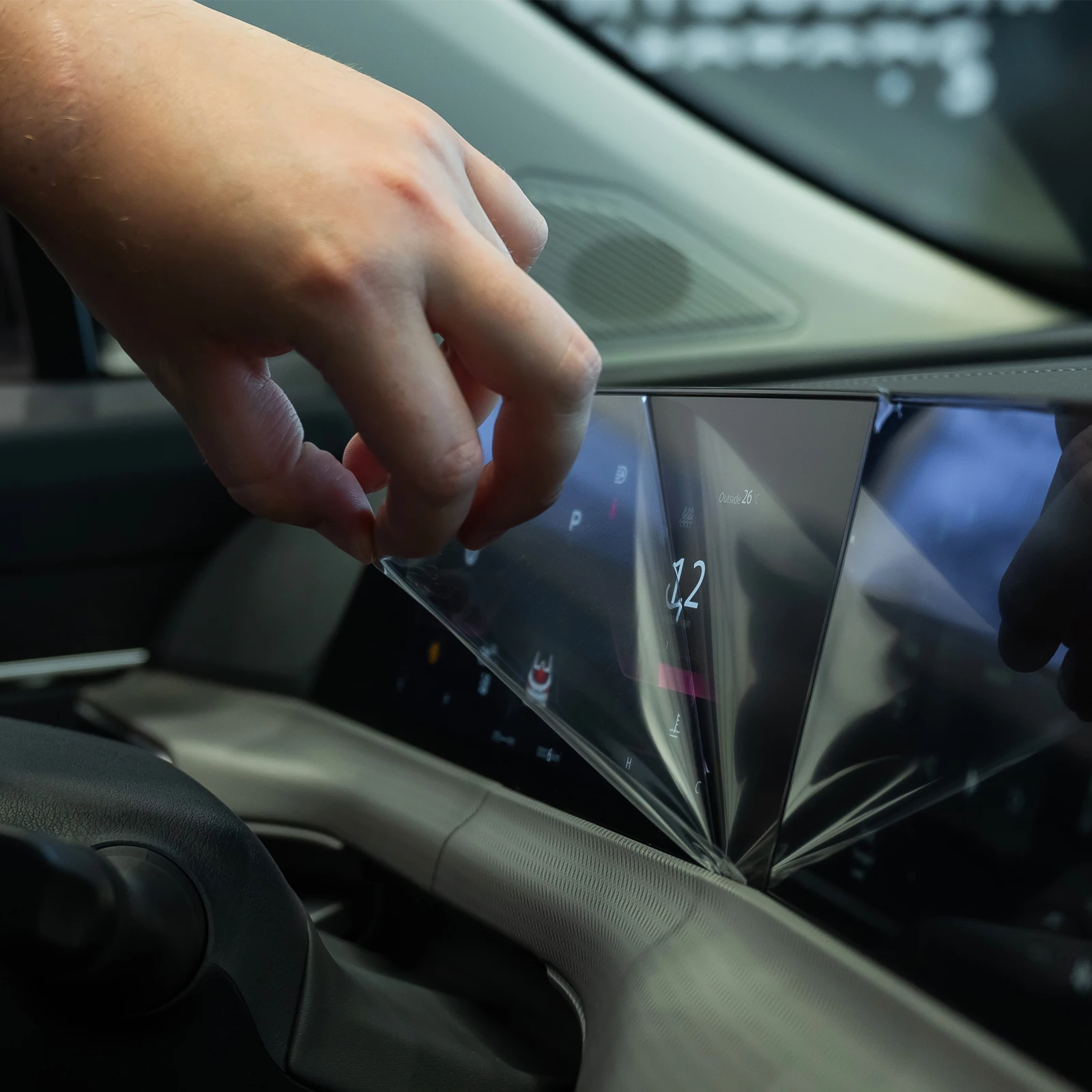 

20 Panel Protective Film Automotive Car Protector Anti-fog Rainproof Mirror Collision Body Painting