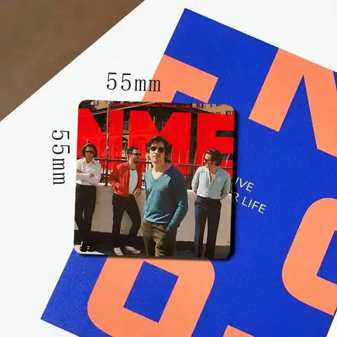 Band ARCTIC MONKEYS Kylskåpsmagneter Kylskåpsmagneter Kreativa Dekorativa Anteckningsblock Whiteboard/Hem 10 best sales Arctic Monkeys-klistermärken - №8