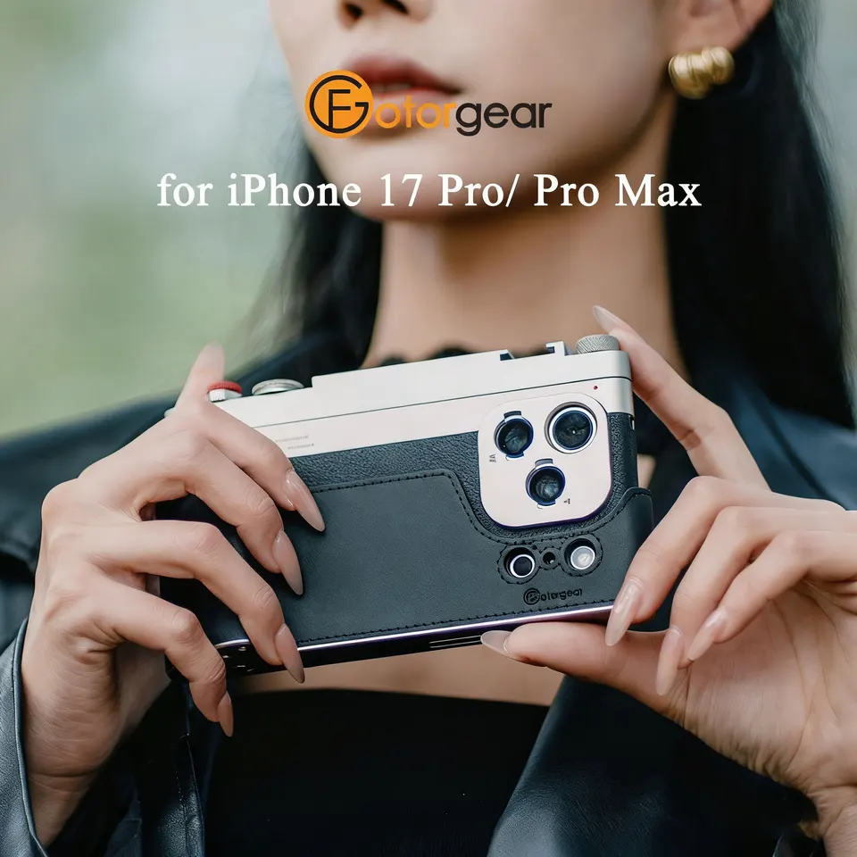 Fotorgear レトロ写真キット iPhone 17 Pro/Pro Max用 Tマウントフォン