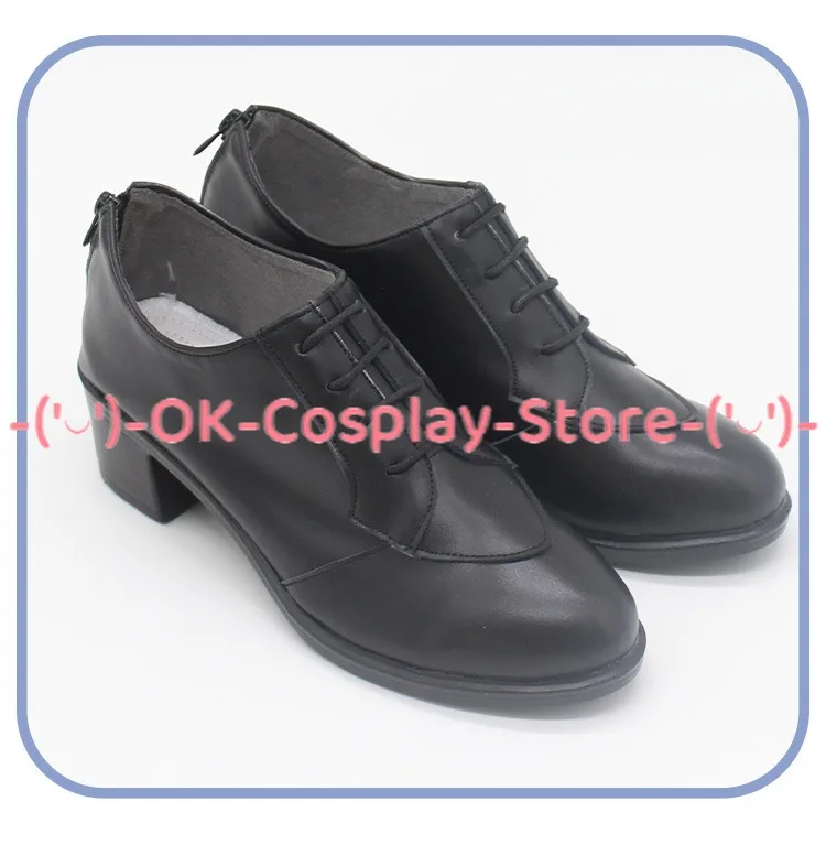 PU couro Anime Cosplay sapatos, Botas de Carnaval de Halloween, Jogo Projeto Sekai, Custom Made Props