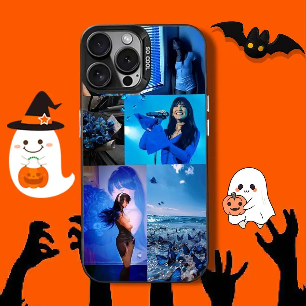 Etui na telefon C-CUARTO AZUL A-Aitana-es do iPhone'a 16, 12, 13, 17, 15, 1, 11, Mini, Pro, SE, XS, MAX, czarne matowe silikonowe etui