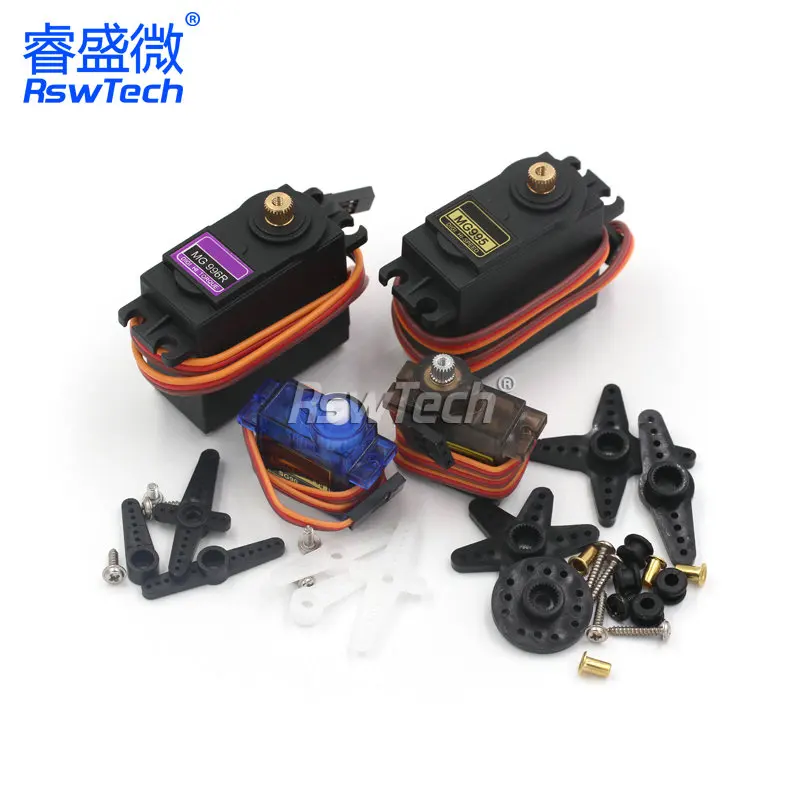 13KG 15KG Servos Digital MG995 MG996 MG996R Servo Metal Gear for Futaba JR Car RC Model Helicopter Boat Diy