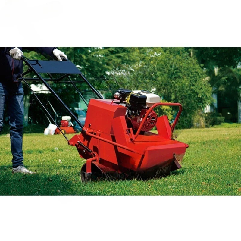 high quality Small lawn , hand-pushed breathle drilling hine