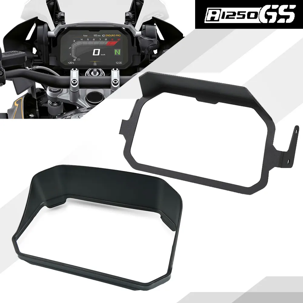 

For BMW R1250GS R1250 GS Adventure 2018 2019-2023 Motorcycle TFT Anti Theft Protection With Sun Visor Instrument Protector Cover