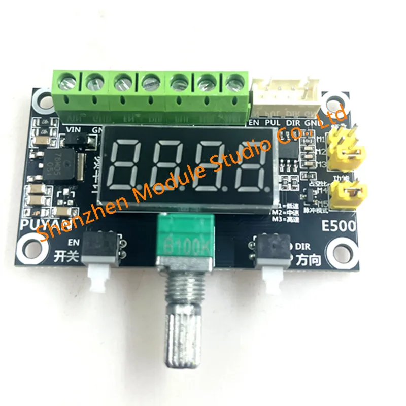 12V 24V Stepper Motor Driver Controller Pulse Pwm Signal Generate Module Motor Speed Frequency Direction Control