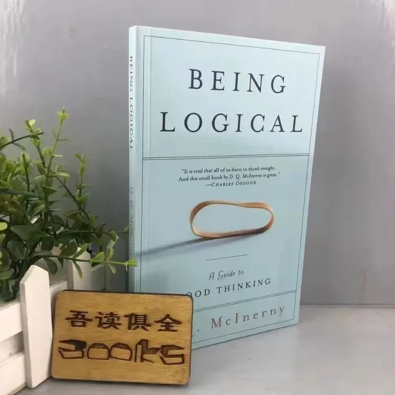 Being Logical By D Q Mcinerny, Guía para un buen pensamiento, ciencia, psicología, literatura, libros de lectura en inglés