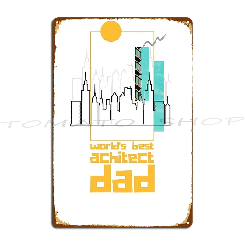Architect Limited Edition Funny Architect  Metal Plaque Poster Garage Wall Decor Poster Wall Decor personalized  Tin Sign Poster
