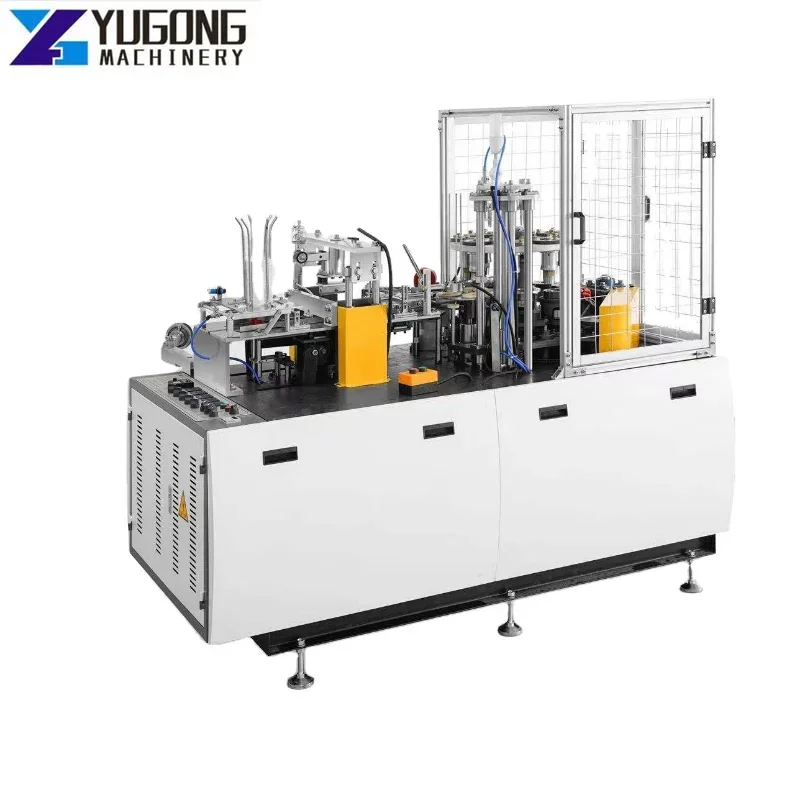 YG High Performance Making Paper Cup Production Line 9oz Fully Automatic High Speed Small Gear Paper Cup Machine