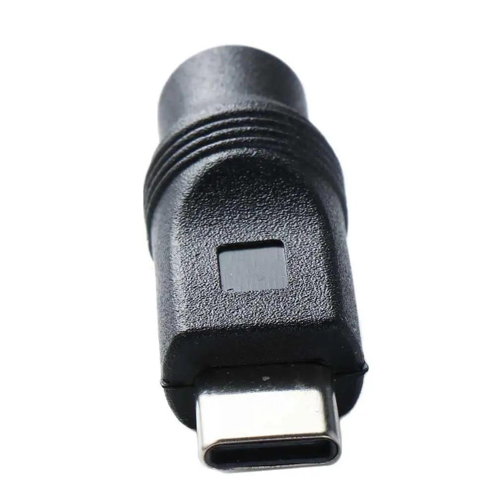 Connector 5.5x2.1mm Female DC Power Plug Converter DC5.5x2.1mm To Type C Connector DC Power Adapter Type-C Power Adapter