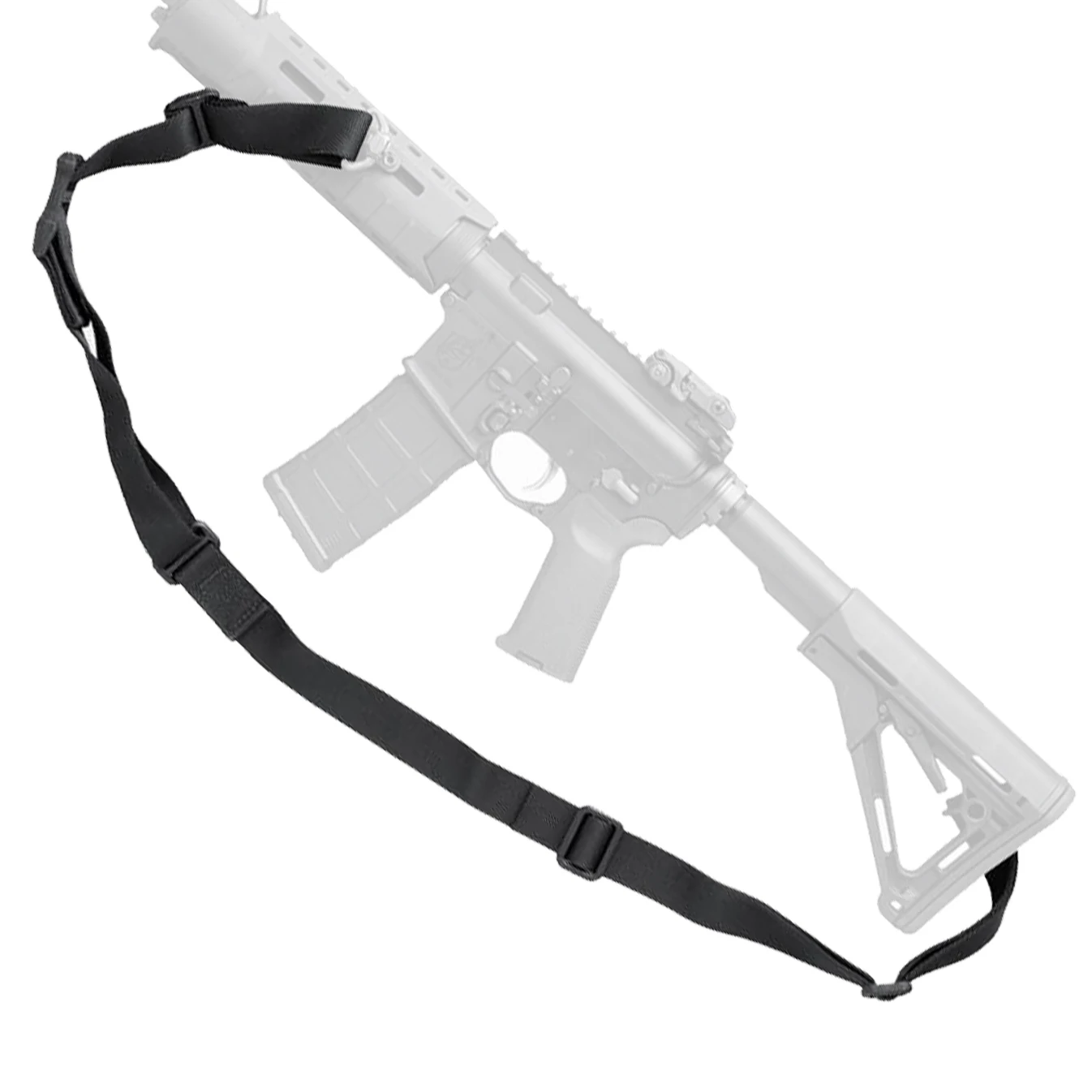 

Tactical 2-Point Gun Sling Firearm Accessory Comfort Military Sling with High-Durability Webbing and Unique Slider for Shooting