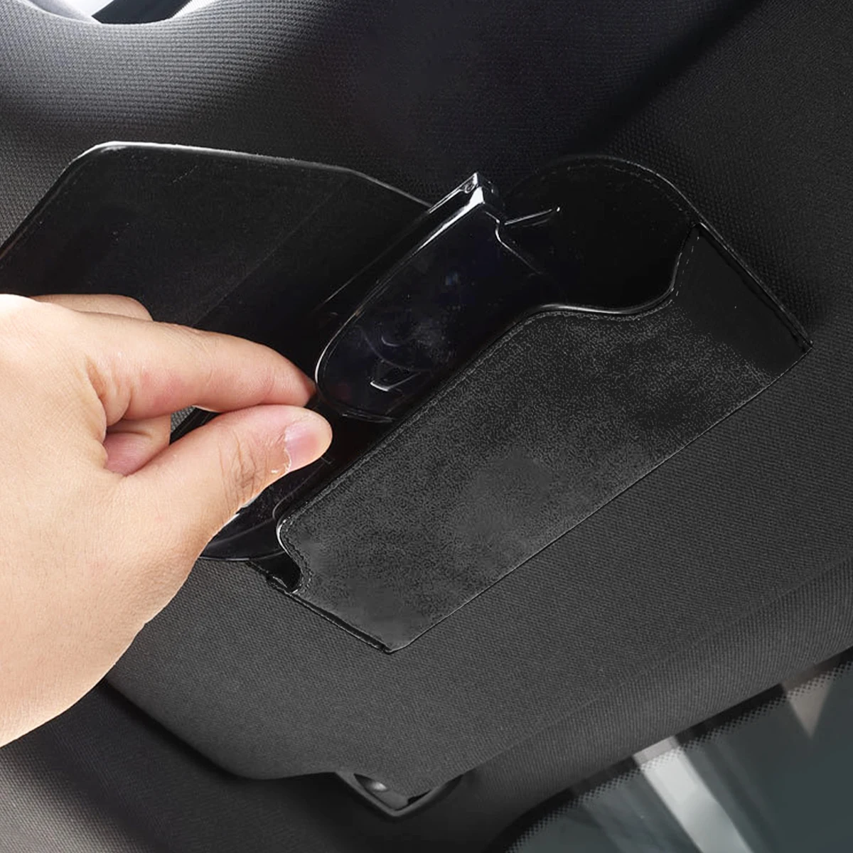

1pcs Car glasses case sun visor sunglasses clip car inside the main driver glasses clip sunglasses car organizer glasses holder