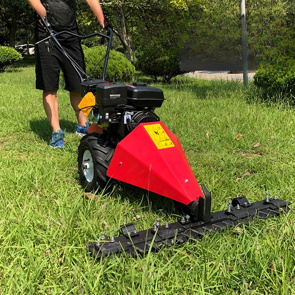 4kw Multi Functional Gasoline Lawn Mower, Four Stroke Hand Push Lawn Mower, Diesel Fuel Grass Trimmer Garden Pruning Tools