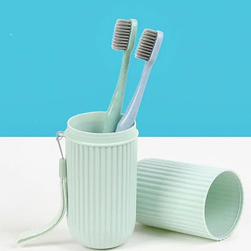 Toothbrush Travel Case Toothbrush Travel Containers Travel Toothbrush Cup Holder For Traveling Bathroom Business Camping School