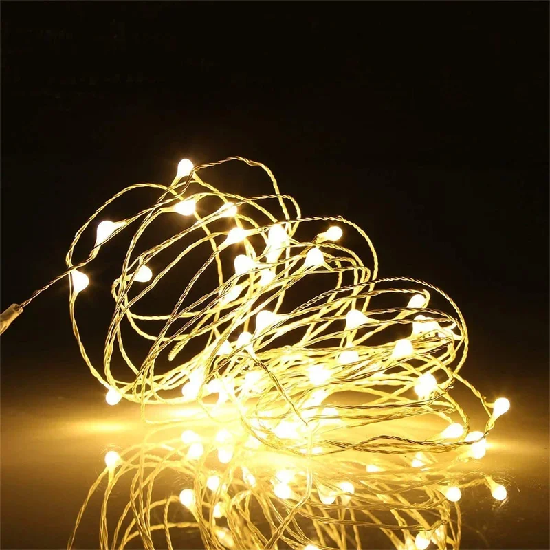 Fairy Lights USB Fairy Light USB String Lights Copper Wire Decorative String Light for Indoor Christmas Wedding Decoration