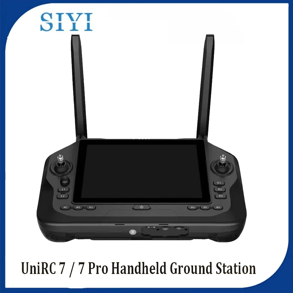 SIYI UniRC 7/7 Pro Dual Frequency Handheld Ground Station 7Inch 1080P 40KM Range Smart Controller for UAV UGV USV Robotics