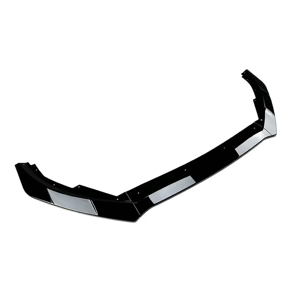 Car Three Stage Front Lip Splitter Spoiler Side Lower Splitters Body Kit For Ford Focus MK4 ST Line 2019-2022