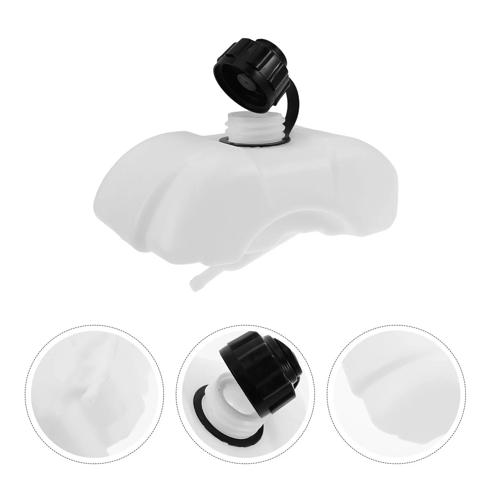 

Thick Oil Storage Holder for Lawn Mower Plastic Petrol Tank for Efficient Grass Cutting Reusable Small Gas Can Mower Accessories