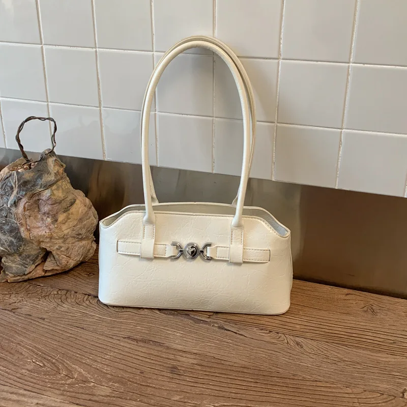 

Простая женская сумка через плечо в корейском стиле, новинка весеннего сезона, повседневная и простая сумка для поездок на работу, модная и универсальная сумка большой вместимости.