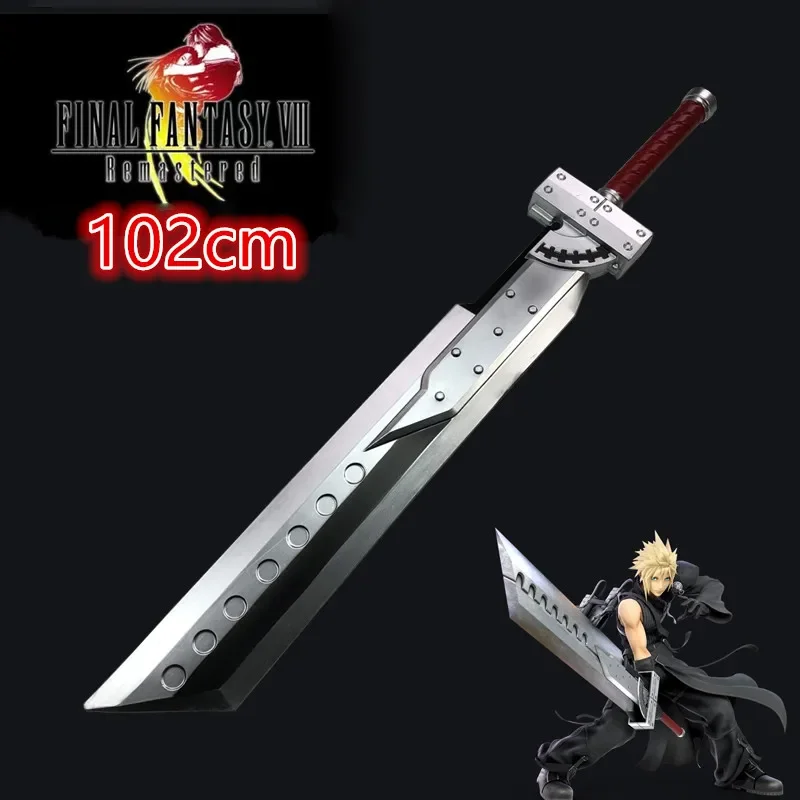 

108cm Zack Fair Sword Weapon 7 VII Sword Cloud Strife Buster 6th Sword Cosplay 1:1 Game Remake Sword Safety PU