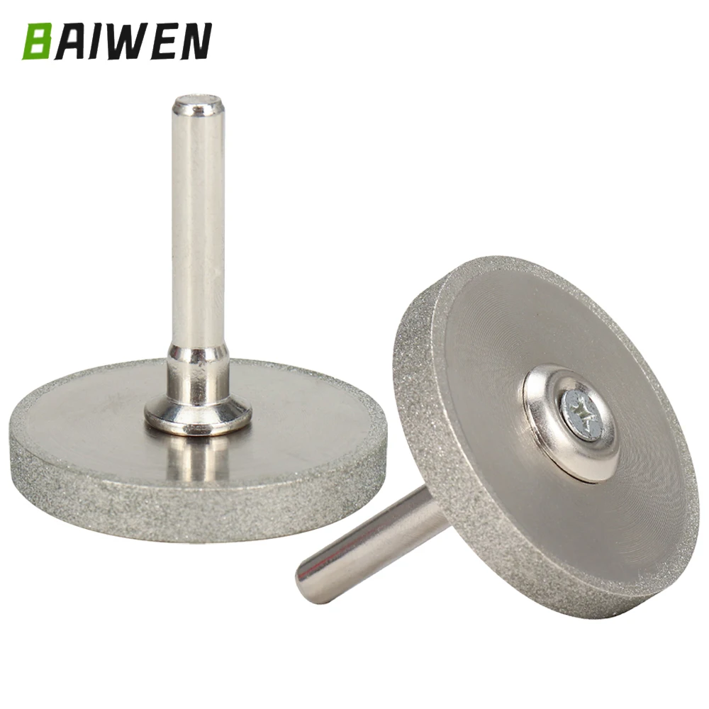 

2pcs 45*6mm Flat-Shaped Diamond Grinding Wheel Stone Jade Surface Smoothing Flat Knitting Machine Flatten Tool