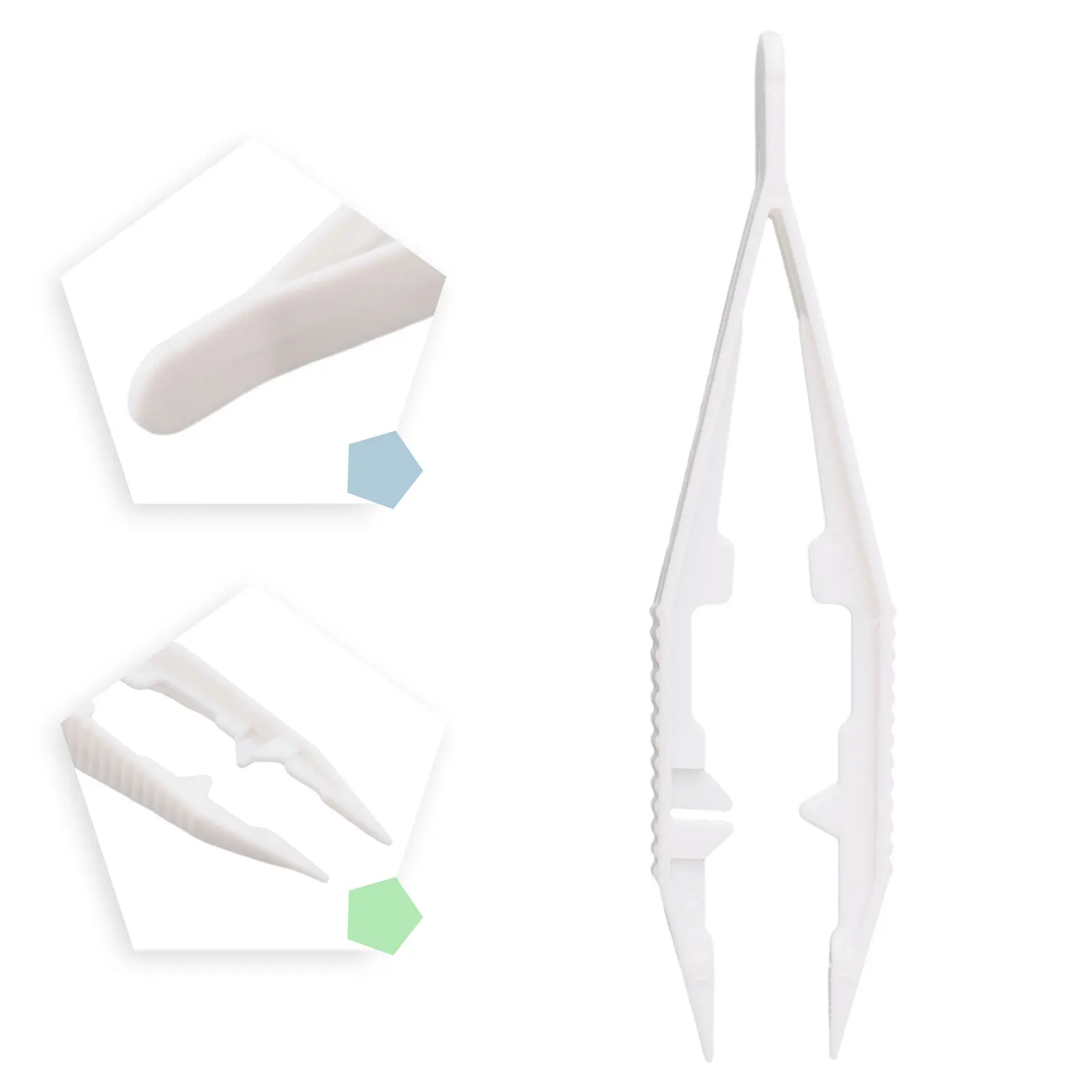 Plastic Tweezers 1 Pcs Hama Beads Clips Beads Tools Craft Kids Children Fuse Iron Jewelry Beads DIY Caft Accessories