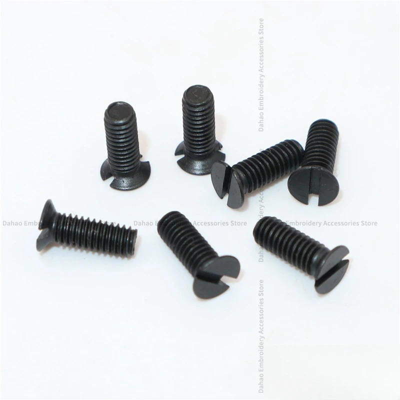 10pcs Special Screw Cover Screws Black screw for Tajima Barudan Swf Feiya Zsk Happy Domestic Embroidery Accessories