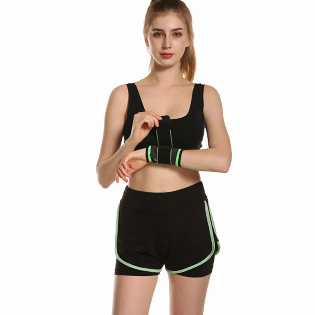 

2 шт. дышащих нейлоновых защитных напульсников для запястья, впитывающих пот, регулируемые, для занятий спортом на открытом воздухе