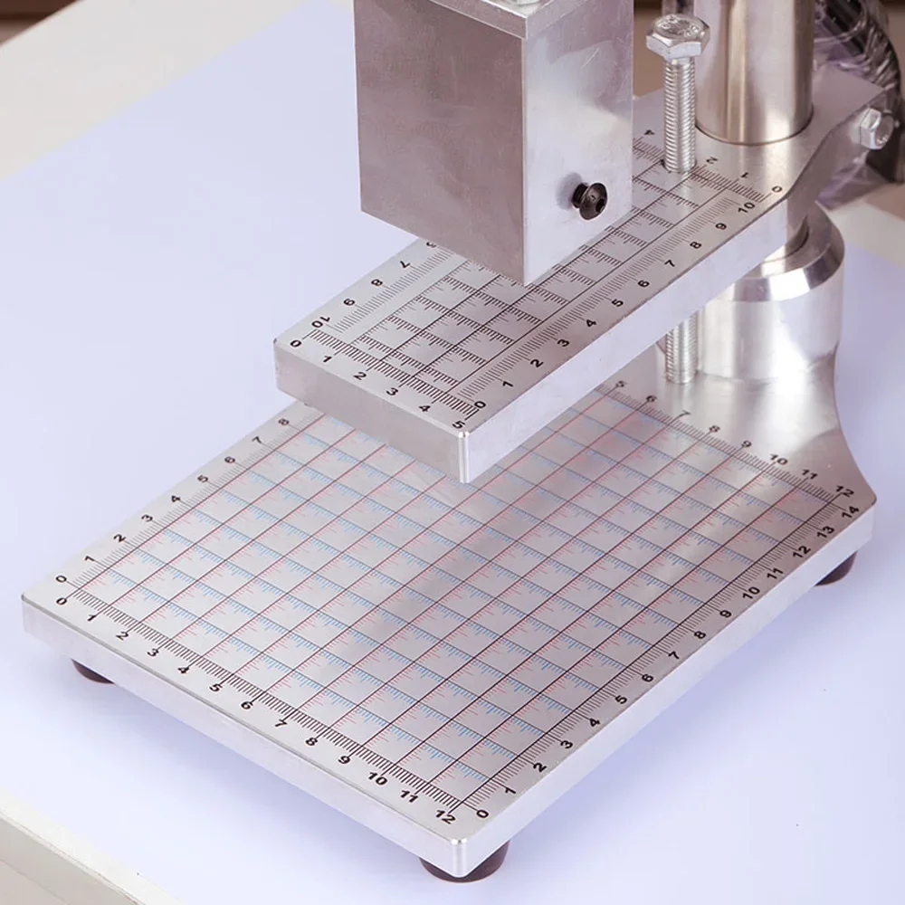 

14x16cm Manual Bronzing Machine Insole Leather PU Paper Hot Foil Stamping Machine LOGO Embossing Machine without molds