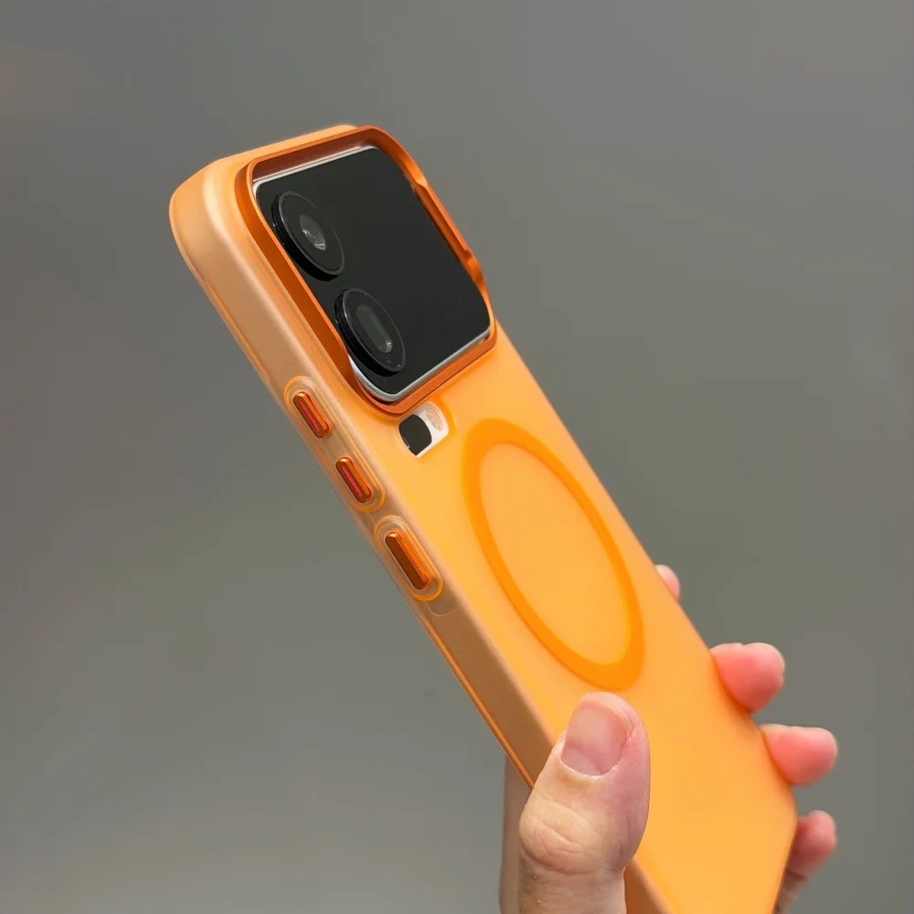 حافظة لهاتف Xiaomi 17 Pro Max / 17 Pro / Mi 17 مغناطيسية Magsafe شبه شفافة متجمدة مقاومة للصدمات رفيعة للغاية من البولي كربونات #6