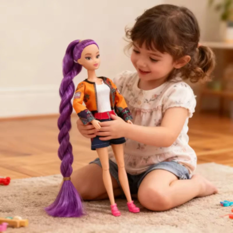 ~ HOT New Demon Hunters action figure Toy Rumi Mira zoi KPop Demon Hunters Personaggio Maschera in vinile Figurine Fan Club Regali di compleanno