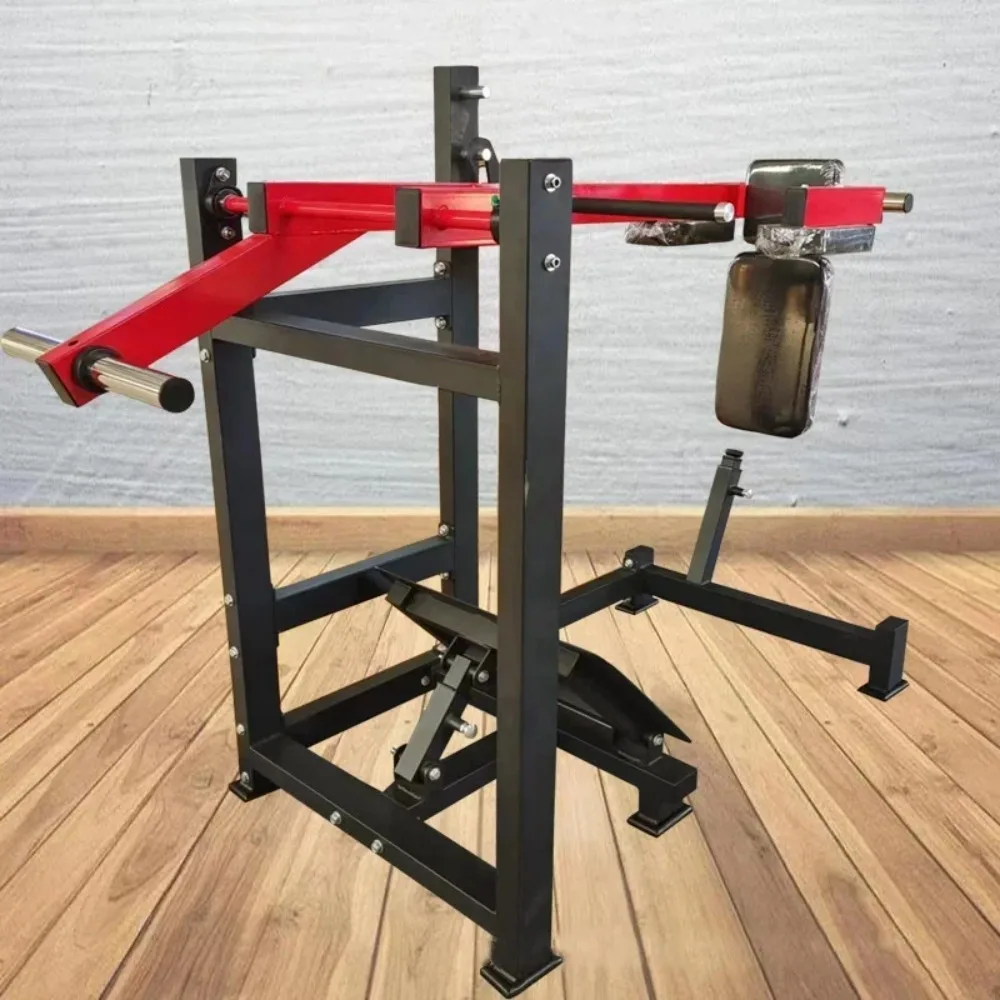 bodybuilding plate loaded leg machines super squat machine 	gym fitness strength training standing calf machine