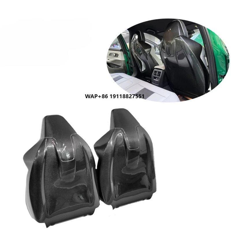 

Dry Carbon Fiber Seatback Cover Shell for G80 M3 G82 M4 F97 X3M F98 X4M F92 M8