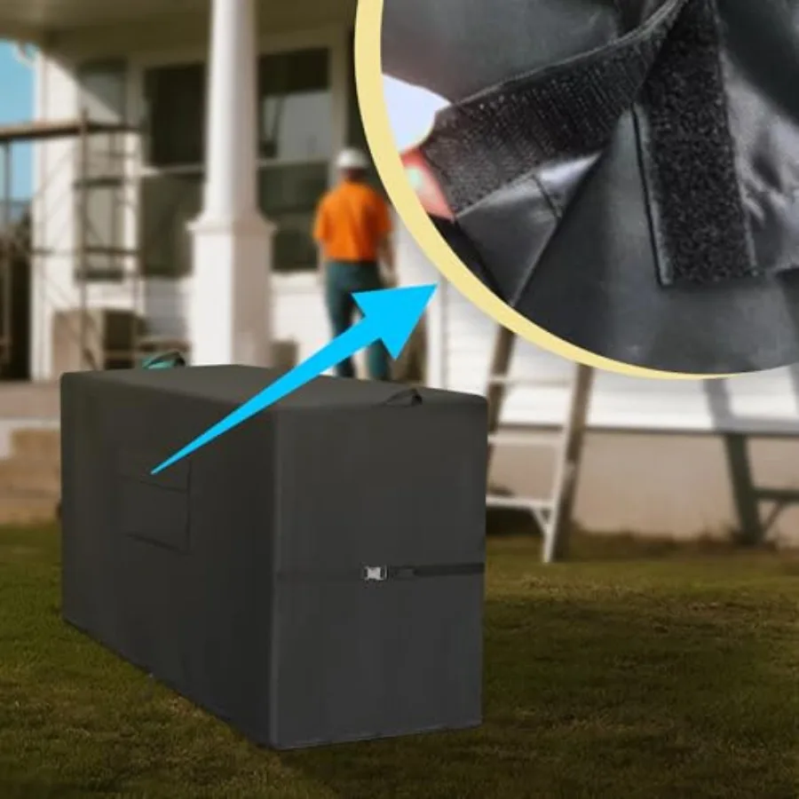 Heavy Duty Engine Driven Welder Cover Designed for Industrial Use with 600D Waterproof Fabric Includes Storage Bag Reinforced H