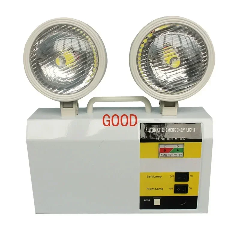 

Built Battery Power Bank Rechargeable Lamp Emergency Light Firefighter Safety Accident Lamp Exit Sign Batery emergencia Lighting