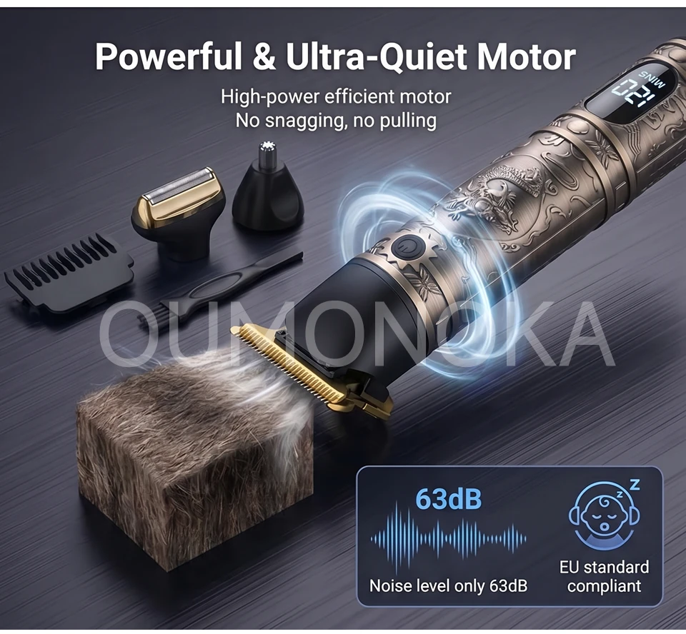 New In Hair Cutting Machine Clipper for Men Barber Shop Trimmer for Men Mower Men's Electric Shaver Haircut Beard Trimmer