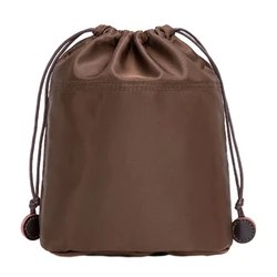 Bucket Bag Insert for Tote Bag Shoulder Bag Drawstring Nylon Inner Bag