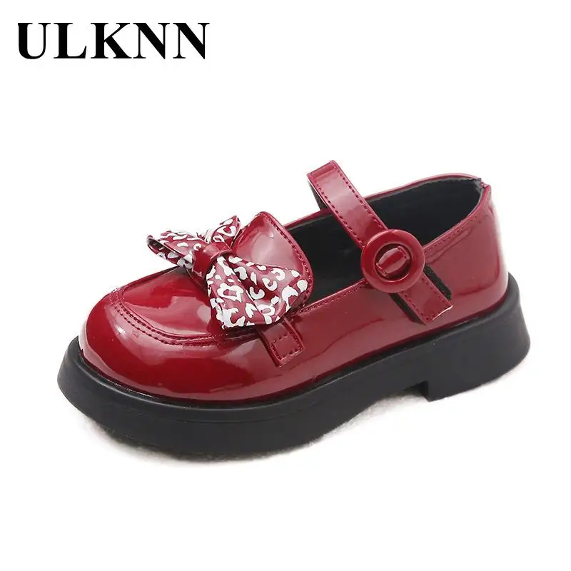 

Girls Shoes New Spring And Autumn 2023 The Little Girl Princess Shoes Kid's Bowknot Single Female Baby Soft Bottom Shoe