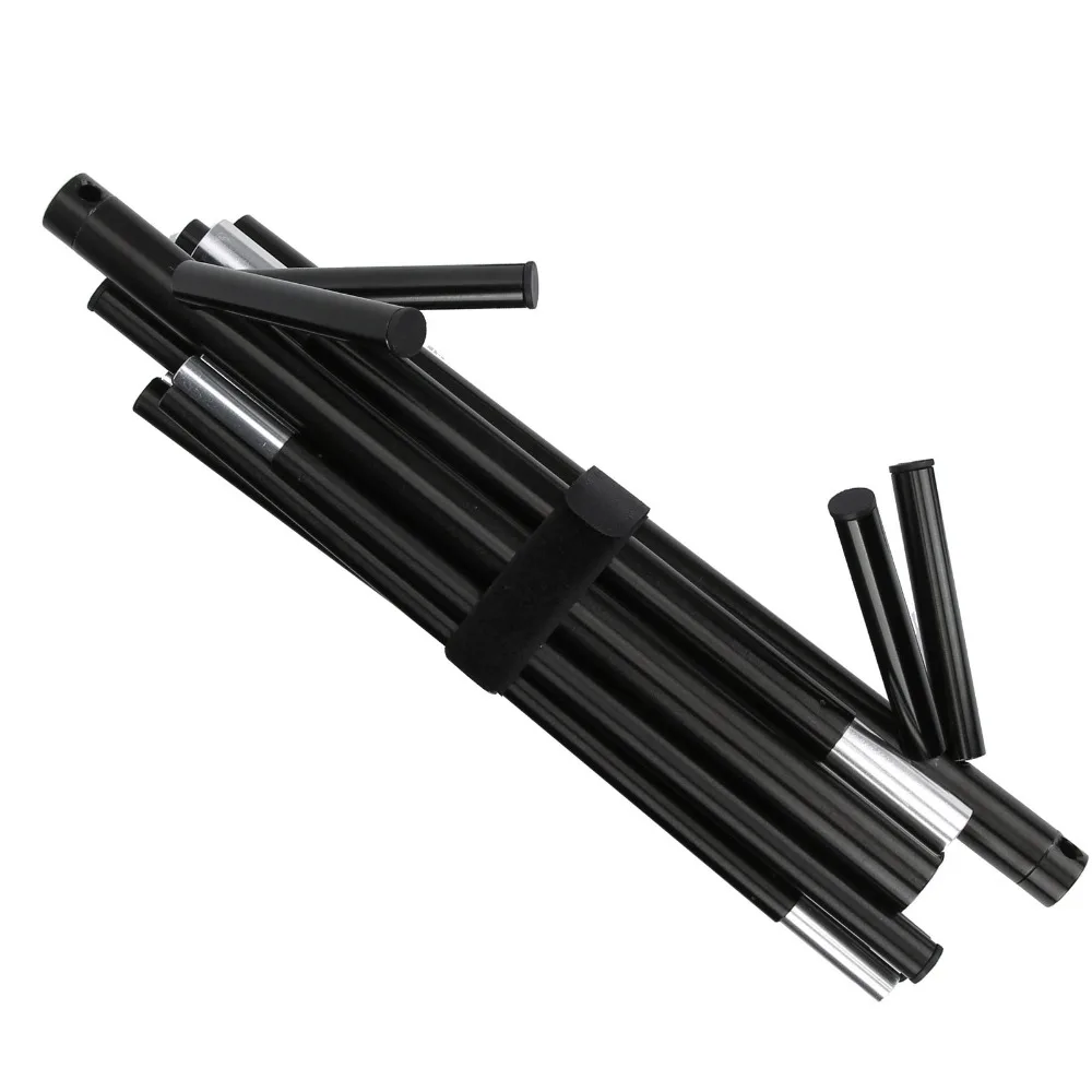 Aluminum Alloy Triangle Storage Tripod Multifunction Black Travel Camping Drying Rack Folding Hanging Rack Outdoor Camping