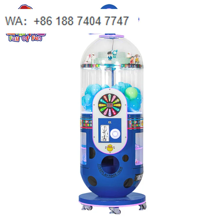 

Coin-Operated Mini Kids Claw Machine Twist Egg & for Vending Capsule Toys Candy Project Gift for Sale