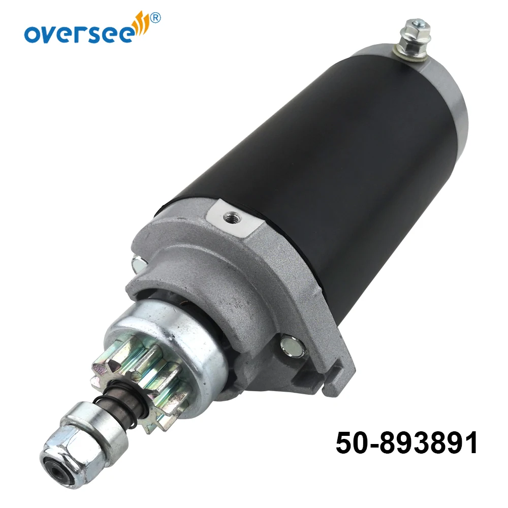 

50-893891 Starter for Mercury Mariner 50HP to 90HP 84.6ci 50-65436 0996240 4820140 CCW 5708