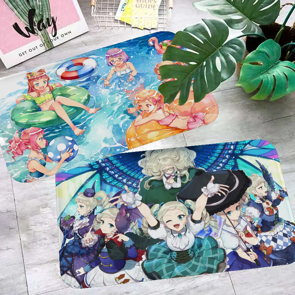 Aikatsu Kitchen Mat Nordic Style Bedroom Living Room Doormat Home Balcony Anti-Slip Welcome Rug