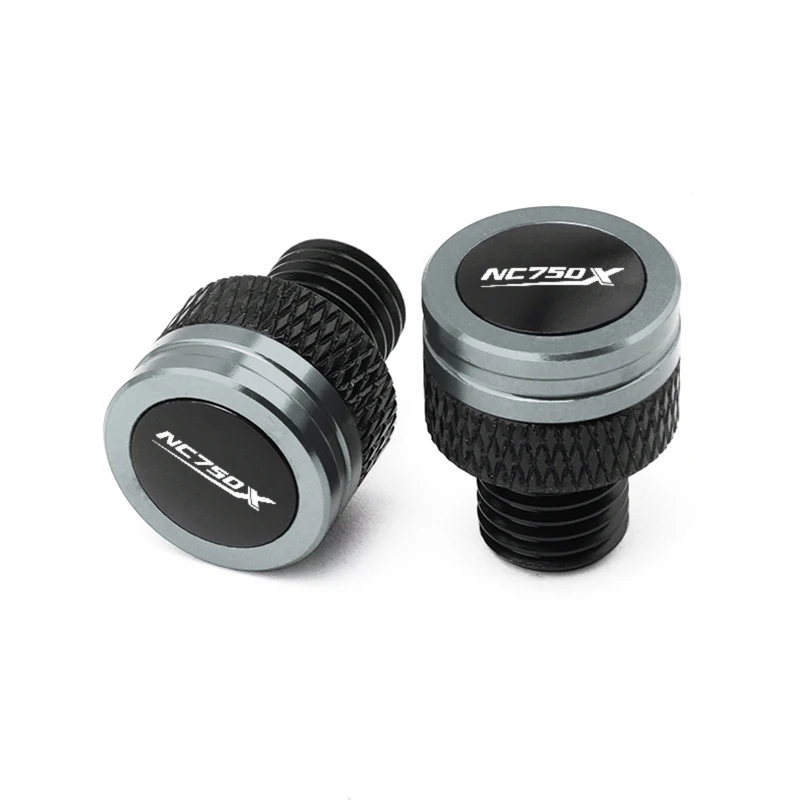 New For HONDA NC 750X NC750 X DCT NX750X NC-705X Moto Accessories CNC Aluminum Rearview Side Mirror Hole Cap Plug Screw Bolt view 4
