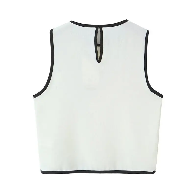 

Women's Versatile Summer 2025 Svel round Ne Embellied Color Blo irt Match All 97059 Faionable Casual Top