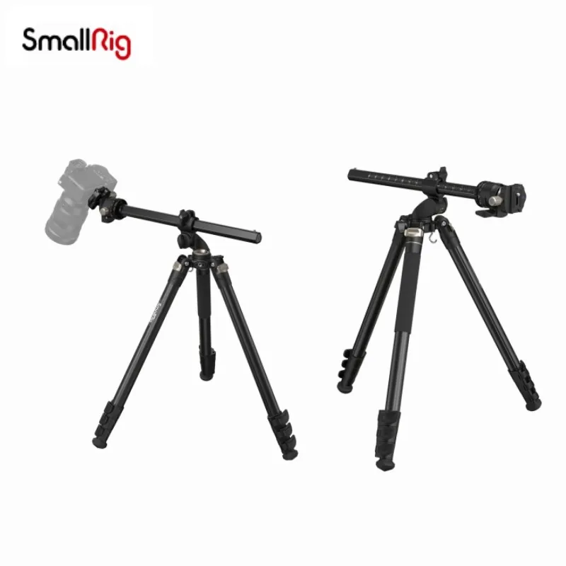 

SmallRig CT200 Professional Aluminum Alloy Tripod Lateral Center Column Tripod For Digital DSLR Video Camcorder 4288