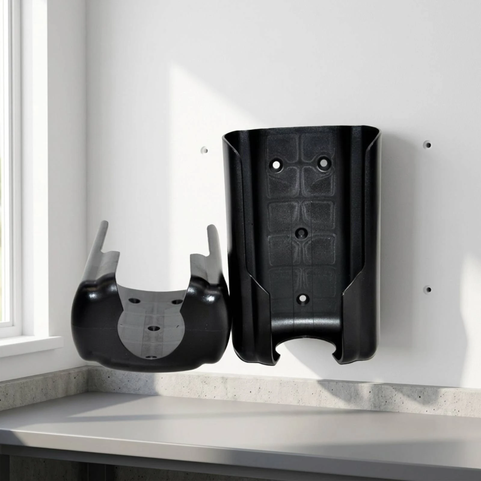 Charging Dock Universal Charging Plug Hook Cable Hanger Space Saving Vehicle Storage Heat Resistant for Garage