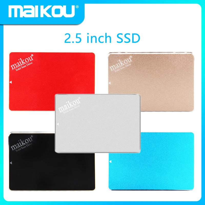 maikou Mobile SSD 64G 120G 240G 512G 1TB SATAIII SSD Solid State Hard Disk 2.5