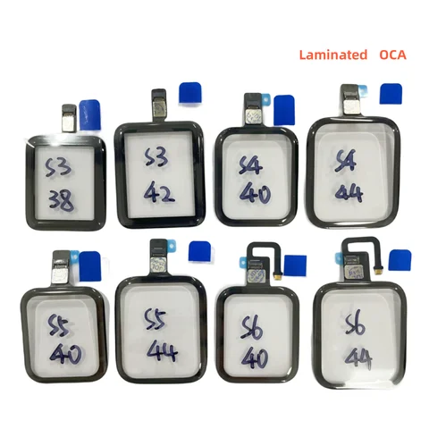 Szklany panel ekranu dotykowego z OCA do zegarków serii SE 2 3 4 5 6 S3 S4 S5 S6 38mm 42mm 40mm 44mm Zamiennik