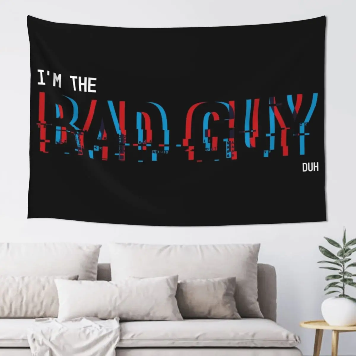 

I'm the BAD GUY Tapestry Decoration Pictures Room Wall Nordic Home Decor Room Decoration Aesthetic Tapestry